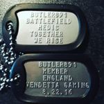 Battle Field Dog Tags (Instagram)