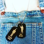 Your Dad, My Dad Dogtags (Instagram)