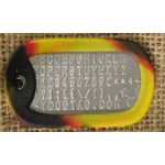 Fire Matte Silencer on Mil-Spec matte dogtag