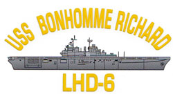 USS Bonhomme Richard LHD-6 Decal