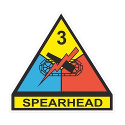 3rd Armored Division Decal