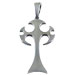 Gothic Axe Cross Pendant
