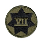 US Army 7th Corp Patch (subdued)