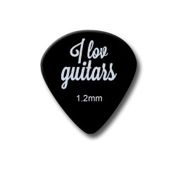 Jazz Guitar Pick Style 551 - 1.2 mm (10 pack)