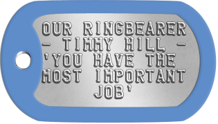 Bridal Party Gift OUR RINGBEARER - TIMMY HILL - 