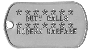 Call of Duty Dogtags ★ ★ ★ ★ ★ ★ ★  CALL OF DUTY ★ ★ ★ ★ ★ ★ ★ MODERN WARFARE        III