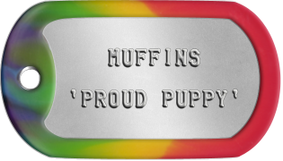Pride Dogtags      MUFFINS   