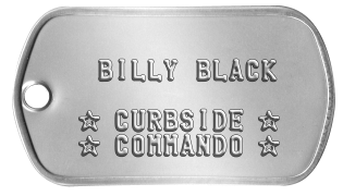 Stocking Stuffer Gifts    BILLY BLACK      ★ CURBSIDE ★  ★ COMMANDO ★