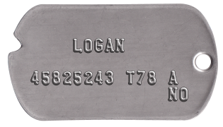 Wolverine Classic Dogtag Set      LOGAN  45825243 T78 A              NO