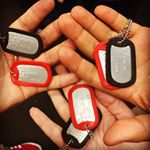 Team Player Dog Tags (Instagram)