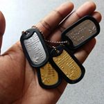 Medical Condition Dog Tags (Instagram)