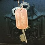 Base Metal Dog Tags (Instagram)