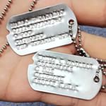 Historical Military Dog Tags (Instagram)