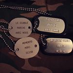 Historical Military Dog Tags (Instagram)