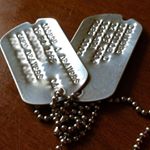 World War II Era Dog Tags (Instagram)