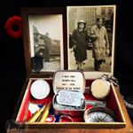 Military Heirloom Box with Dog Tags (Instagram)