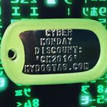 USA Military Style Dog Tags (Instagram)