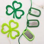 St Patricks Day Dog tags (Instagram)