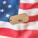 USA Patriotic Dog Tags (Instagram)