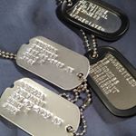 USMC Dog Tags (Vietnam War Era) (Instagram)