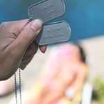 USA Military Style Dog Tags (Instagram)