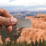 Do One Thing Every Day That Scares You - on a Dogtag (Instagram)