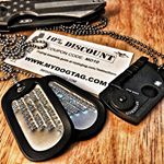 Tough Guy Dog Tags for Men (Instagram)