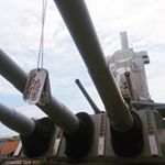 Dog Tags on USS Missouri Battleship (Instagram)