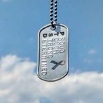 PTSD & White Star Dogtags (Instagram)