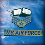 Air Force Logo Dog Tags (Instagram)