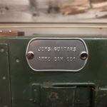 Dog Tag on Ammo can (Instagram)