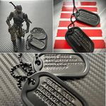 Base Metal Dog Tags (Instagram)