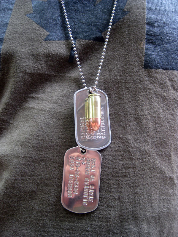 Killer's Instinct Outdoors 100 Shiny Stainless Steel Military spec Dog Tags  - Blank