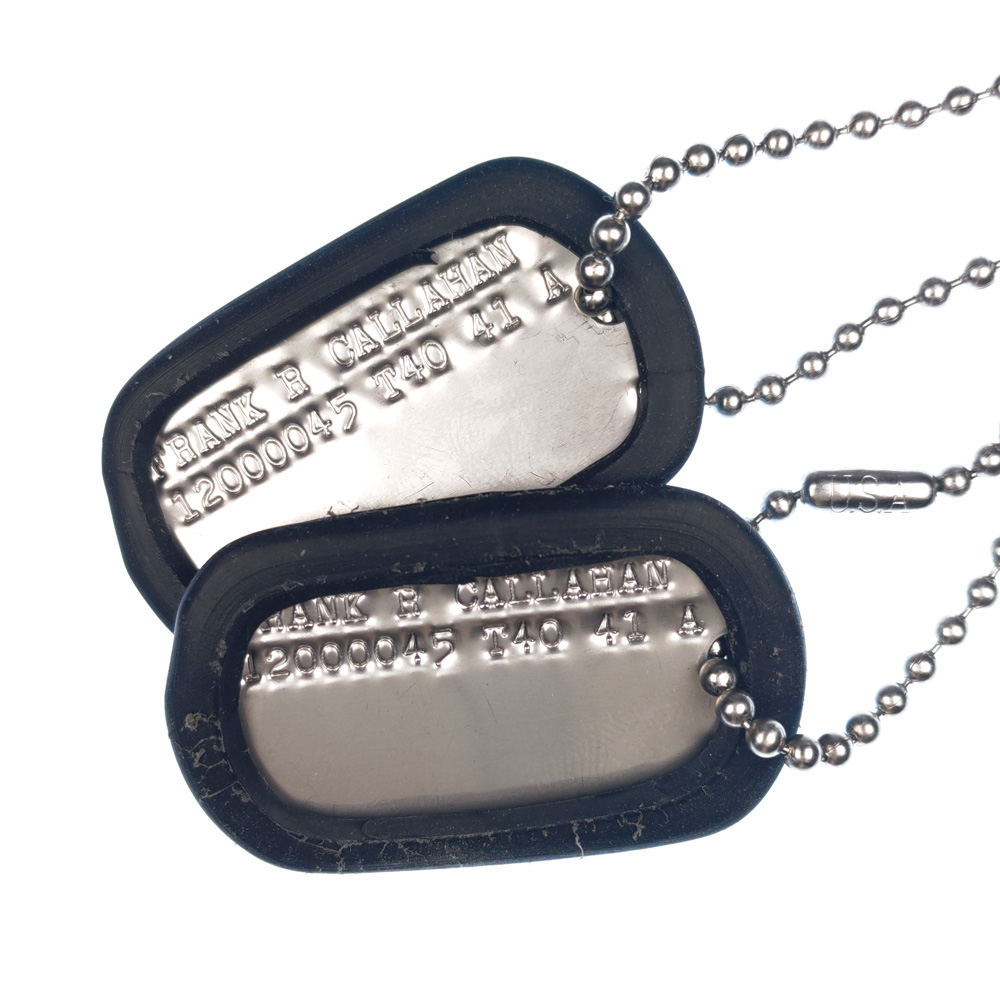 Ball Chain Necklace Set for Military Dog Tags