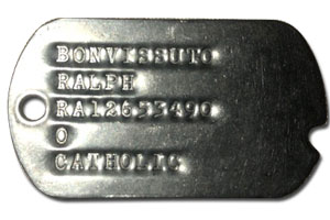 Army dog tags