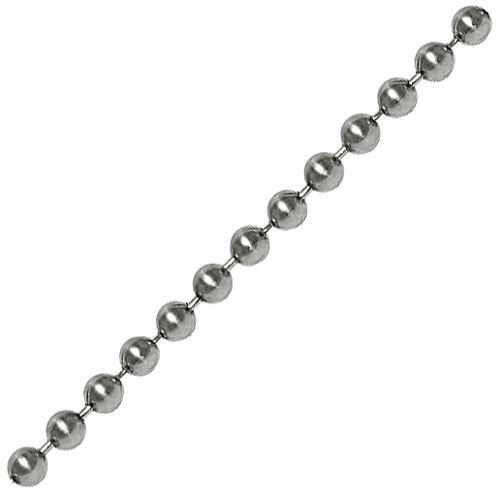 Military Dog Tag Chains, #3 30 Stainless Steel Ball Chain