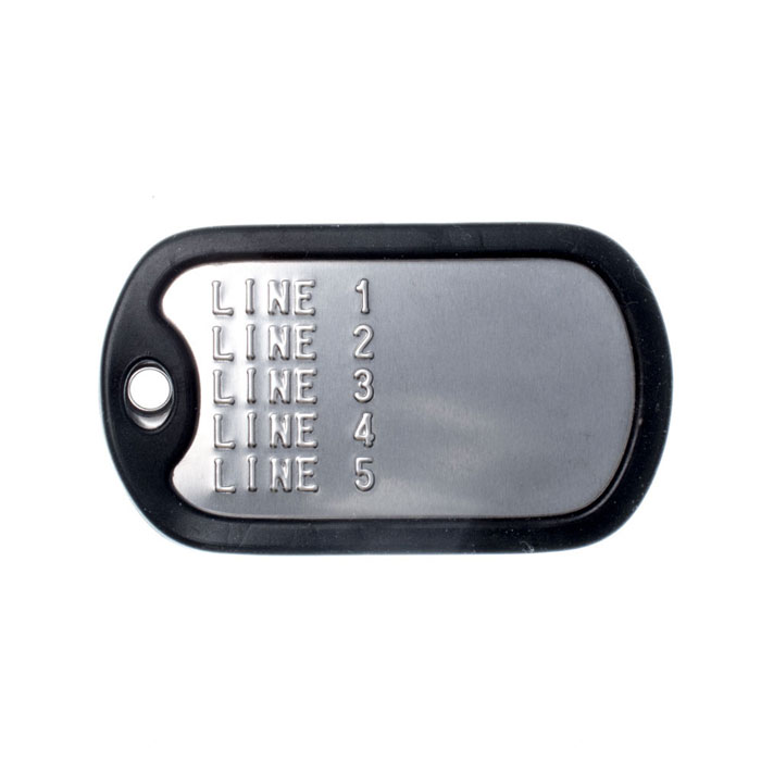 Premium Photo  Blank dog tags