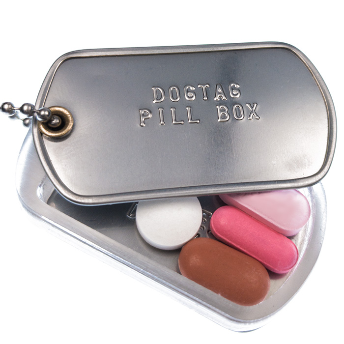 Sewing Kit Dog Tag: Survival Sewing Necklace