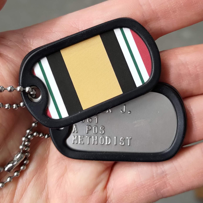 Army Dog Tags - Regulation Format Replacements