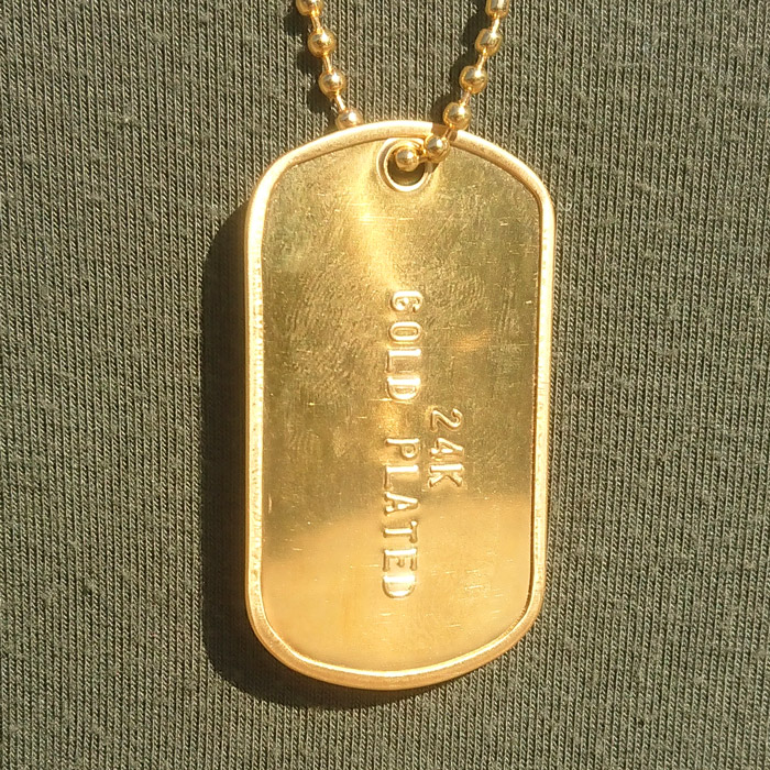 Mil-Spec Shiny Dog Tag