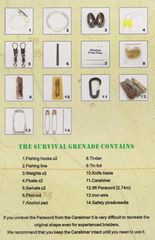 survival kit list