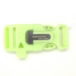 Survival Buckle Glow-in-the-Dark Green