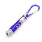 3-in-1 Laser Pointer / UV / LED Keychain blue