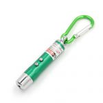 3-in-1 Laser Pointer / UV / LED Keychain green