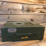 Custom Made Ammo Can Guitar with serial number Dogtag