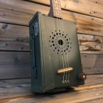 Custom Made Ammo Can Guitar with serial number Dogtag