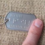 Braille Dogtags