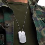 Dog Tag PillBox on neckchain