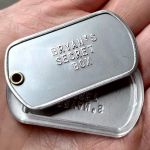 Dogtag Pillbox with *Secret Box*