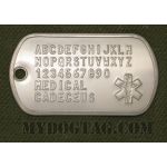 Medical Caduceus Tag 